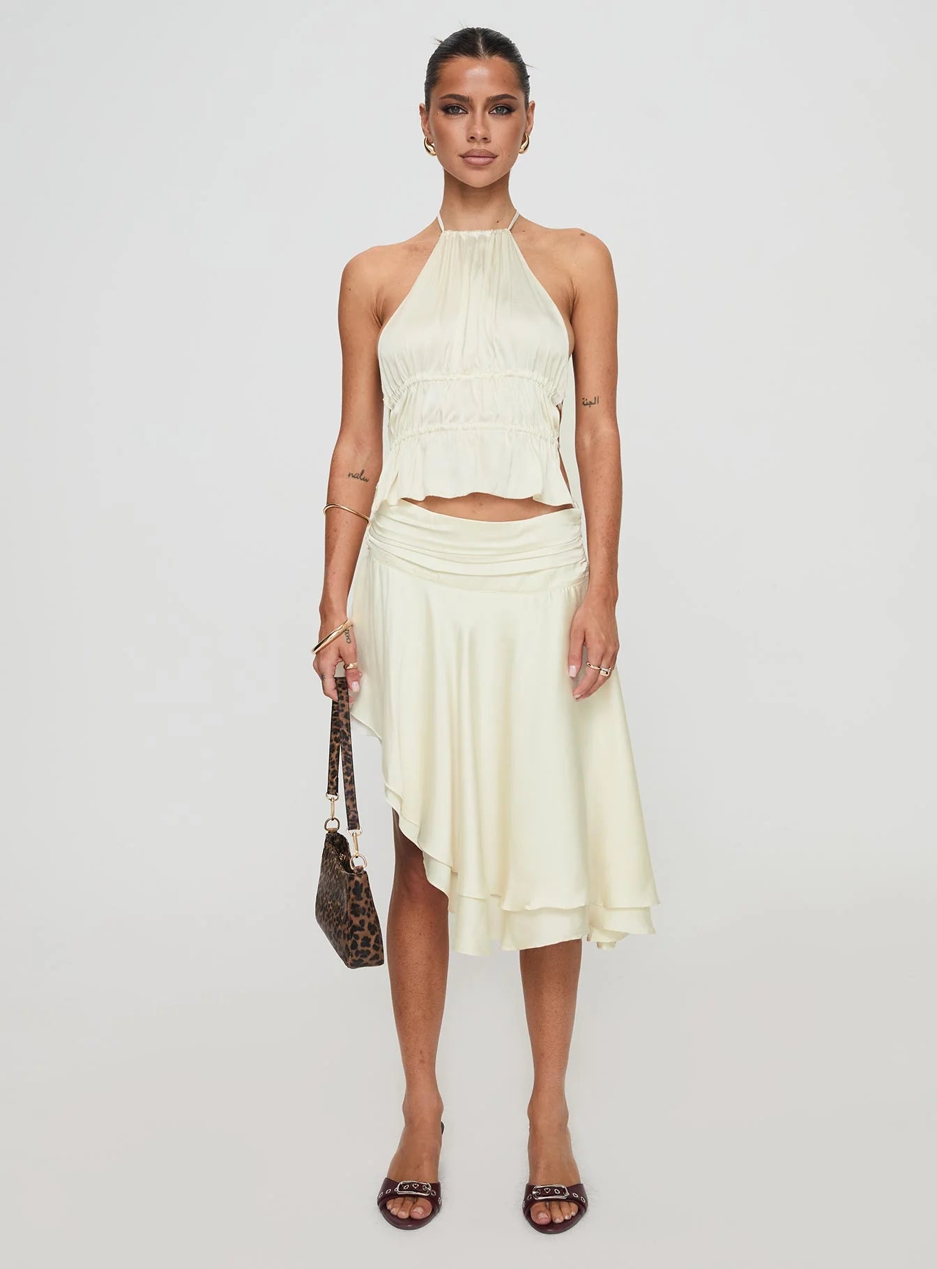 Legacy Halter Top Ivory
