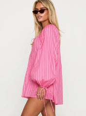 Praiza Playsuit Pink Stripe