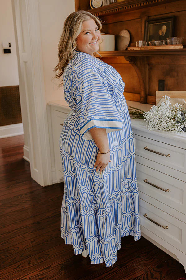 Art Gallery Social Midi Dress Curves