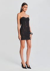 Paris Lace Short Dress