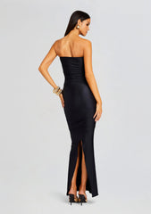 Maura Lycra Midi Dress