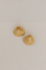 18k Gold Plated Washed Up Earrings Gold