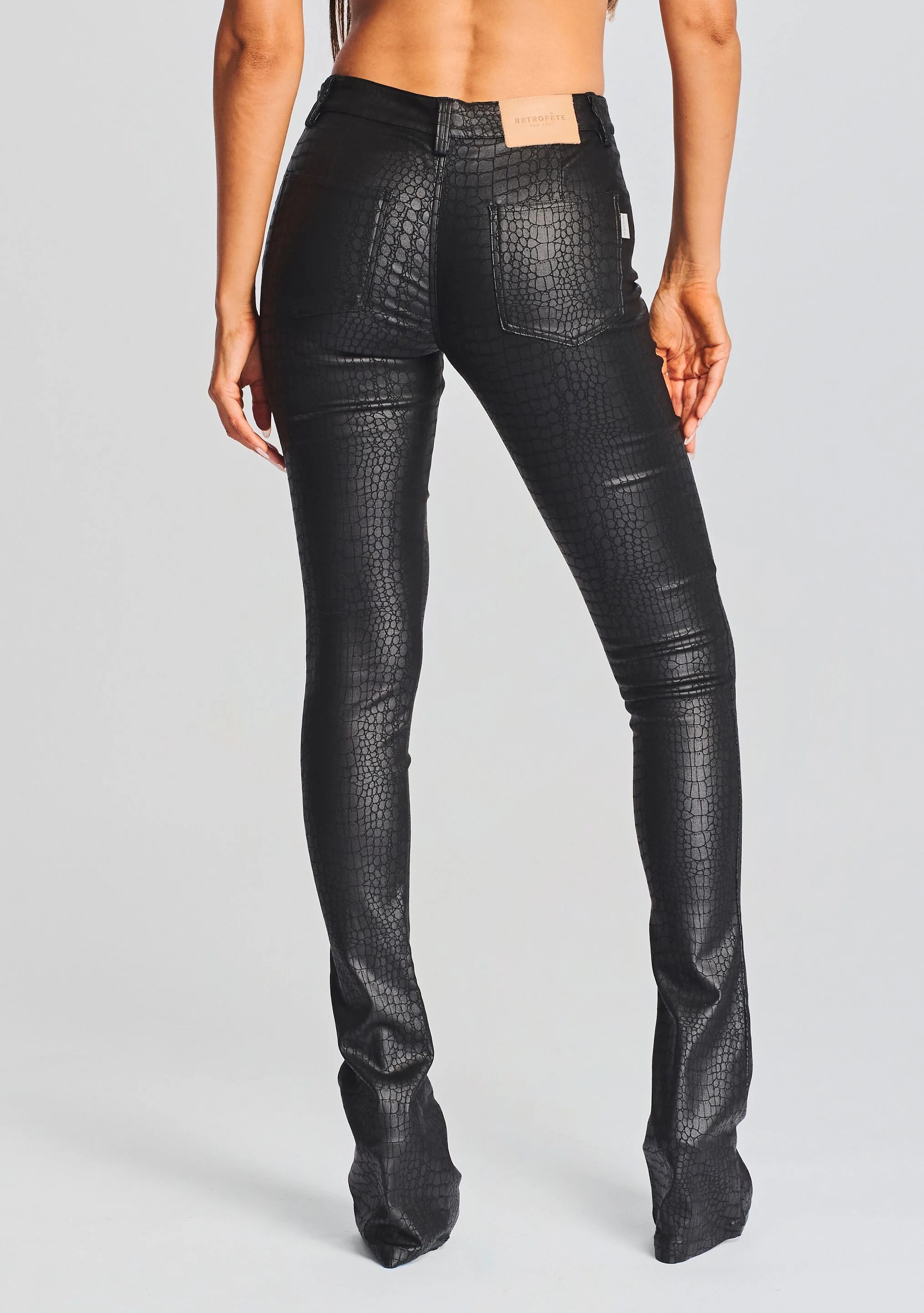 Danica Coated Denim Pant