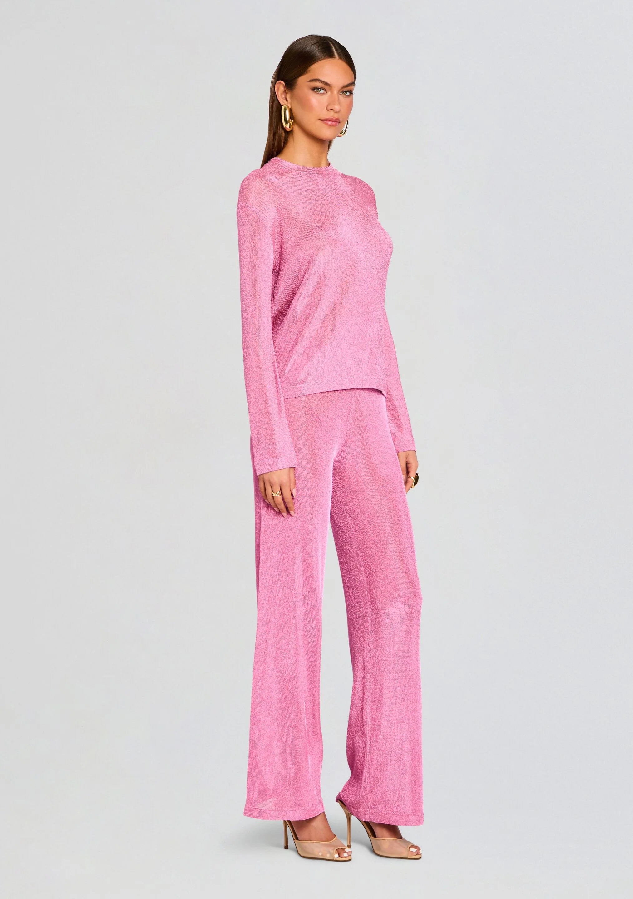 Sheldon Metallic Knit Pant