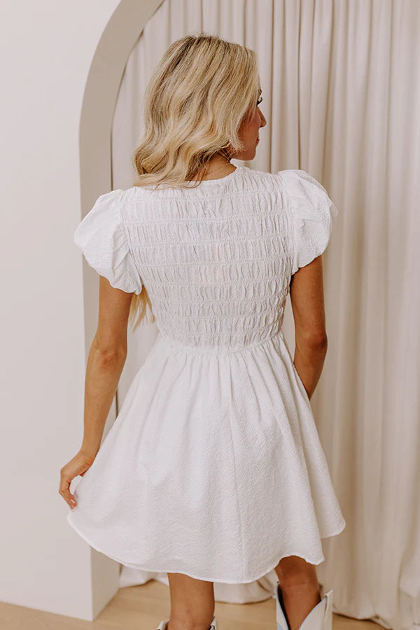 Coquette Dreams Smocked Mini Dress