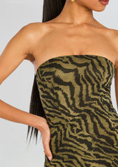Nicole Silk Chiffon Dress