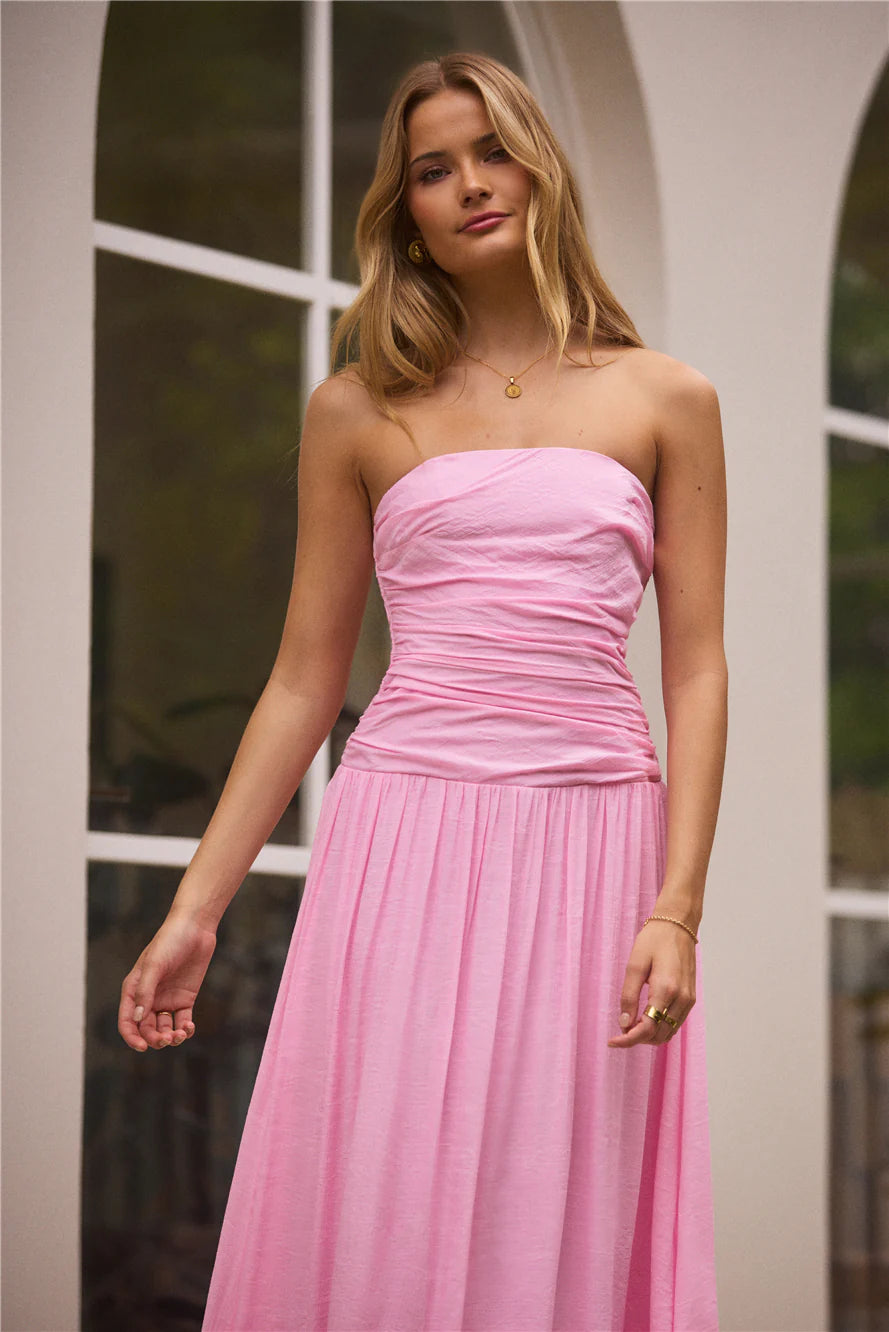 Pure Clarity Maxi Dress Pink
