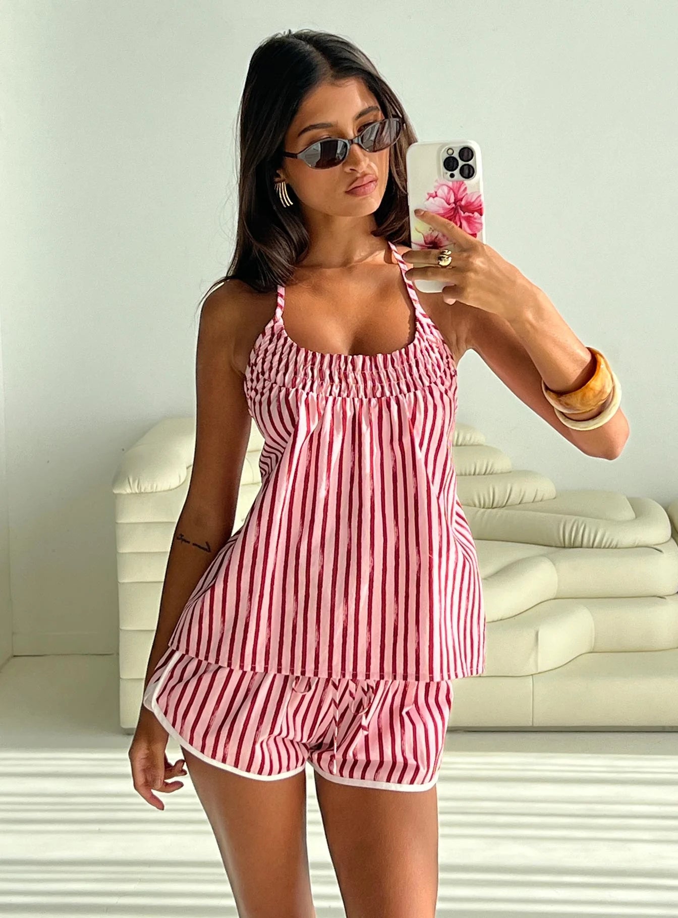 Your Everything Top Pink Stripe