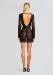 Kennedy Embellished Lace Dress