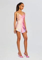 Pracilla Silk Mini Dress