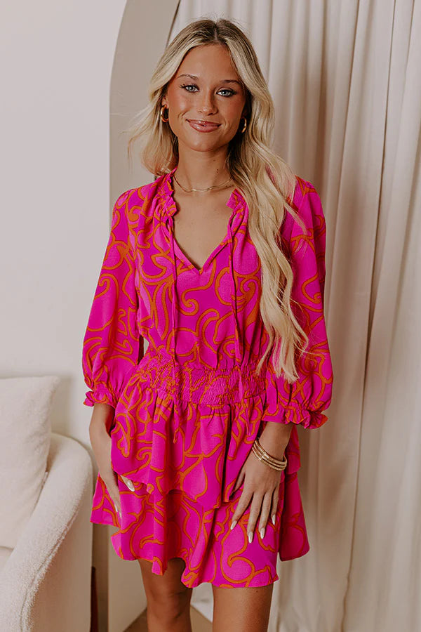 Stay Sweet Floral Mini Dress