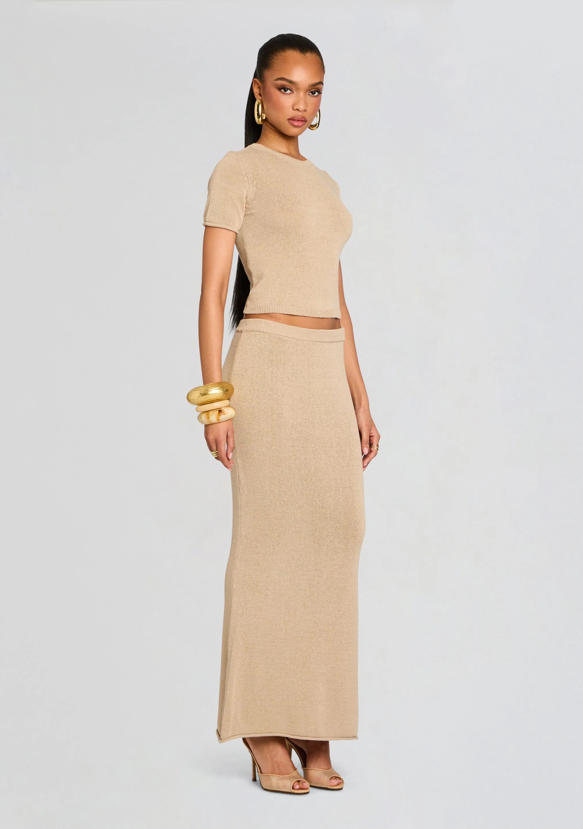 Kora Knit Maxi Skirt