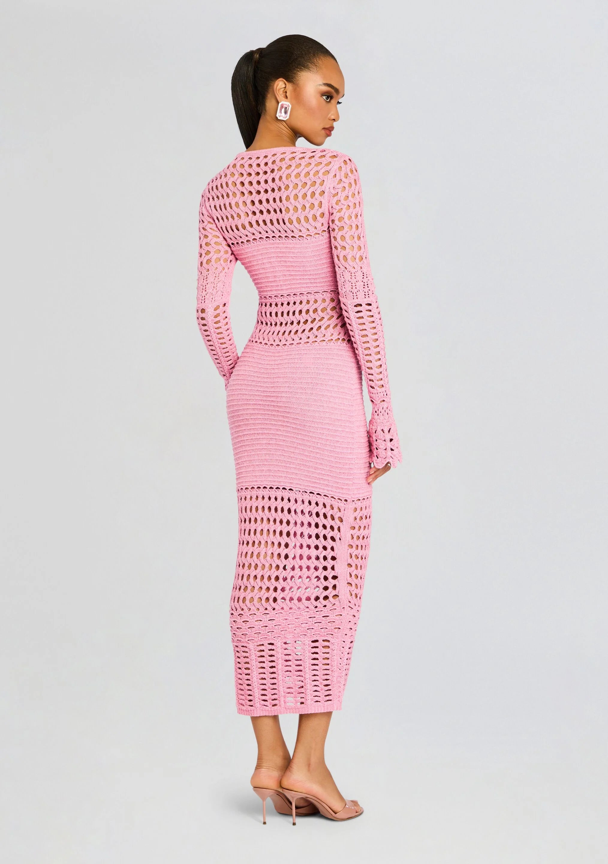 Airie Knit Crochet Dress